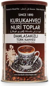 Kurukahveci Nuri Toplar Turkish Coffee with Mastic 250g - افضل قهوة تركية