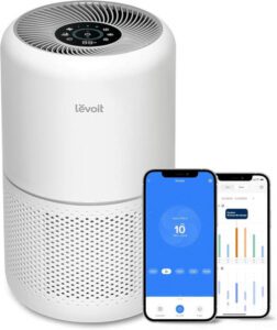 LEVOIT Smart Air Purifier for Home Bedroom H13 HEPA Air Filter Core300S - افضل منقي هواء