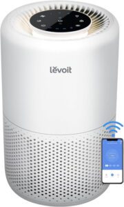 LEVOIT Smart WiFi Air Purifier for Home Alexa Enabled H13 HEPA Filter Core 200S-P - افضل منقي هواء