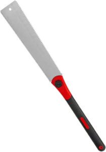 LSLANSOON Double Edged Hand Saw 32cm-12.5 Japanese Ryoba Pull Saw Flexible