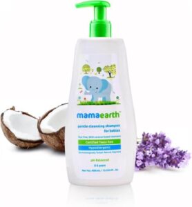 Mamaearth Gentle Cleansing Shampoo for Babies 400ml