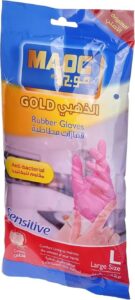 Maog rubber gloves anti-bacteria size l 2 pcs