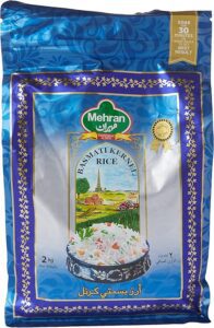 Mehran Pure Kernel Basmati Rice 2 Kg White