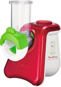 Moulinex DJ8115 Red-White electric grater - افضل مبشره كهربائيه