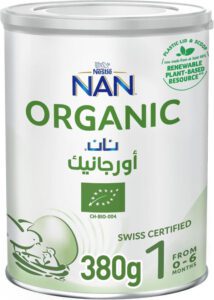 NAN Nestle 1 Organic Starter Infant Formula Baby Milk From 0 to 6 Months 380g Tin