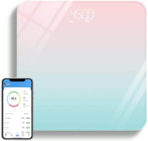 Necomi Body Fat Scale Smart Health Wireless Weight Scale with Bluetooth