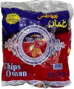 Oman Chips Potato Chilli Flavor 23x13g