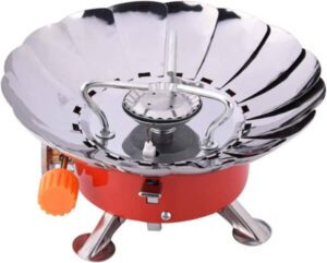 Outdoor Camping Portable Gas Stove Windproof Camping Backpacking Gas Stove