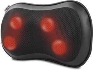 RENPHO Back Neck Massager with Heat Shiatsu Massage Pillow RF-NM067 - افضل اجهزة المساج