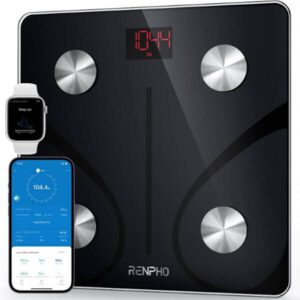 RENPHO Body Fat Scale Smart BMI Scale Digital Bathroom Wireless Weight Scale ES-CS20M - افضل ميزان للجسم