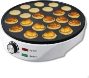 Refura SA 22 Piece Mini Pancake Maker 1000W Non Stick Surface RE-909