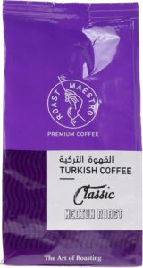 Roast Maestro Classic Medium Roast Turkish Coffee 250G Pack of 1