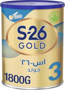 S26 Gold Stage 3, 1 -3 Years Growing-Up Formula Based On Cow's Milk For Toddlers From 1 - 3 Years Tin 1800G