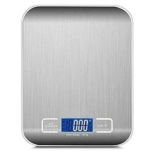 SCIENISH 1Pack Digital Scale 5Kg x 1g Food Diet Postal Kitchen Scales Balance Measuring - افضل ميزان مطبخ