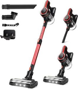 SINCHER Cordless Vacuum Cleaner 150W 4in1 Lightweight Stick - افضل مكنسة لاسلكية