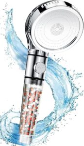 SKY-TOUCH High Pressure Filtered Shower Head For Hard Water And Filtering Impurities