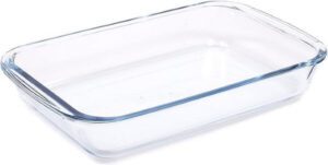 SURETEX Suretex Heat Resistant Glass Oven Trays Rectangle 1.6L