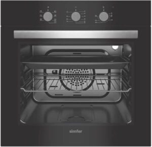 Simfer Built In Electric Oven 60cm 6 Functions