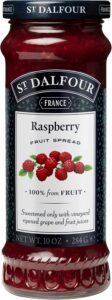 St. Dalfour Red Raspberries Fruit Content Spread 28g - افضل مربى توت