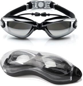 Swim Goggles Anti-Fog and No Leaking Swim Goggles for Men Women