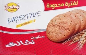 TEA SHOP Digestive Biscuit 8 x 100g - افضل بسكويت