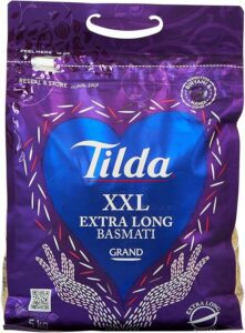 Tilda Long Grain Grand Basmati Rice 5 Kg