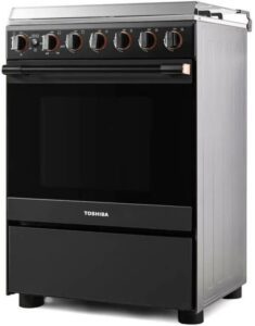 Toshiba Gas Cooker with 4 Burner TBA-24BMG4G089KS-SA - افضل فرن غاز