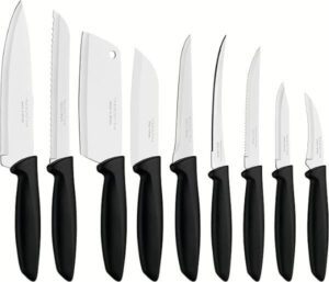 Tramontina Plenus 9 Pieces Knife Set with Stainless Steel Blade - افضل سكين