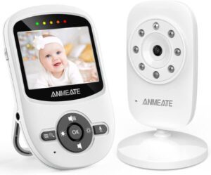 Video Baby Monitor With Digital Camera Anmeate Digital 2.4Ghz Wireless Video Monitor SM24 - افضل جهاز مراقبة الطفل