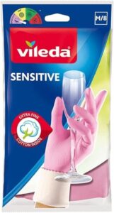 Vileda Sensitive durable gloves M-8 medium - أفضل قفازات غسيل الصحون