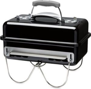 WEBER Go-Anywhere Barbecue portable charcoal grill 1131004 - افضل انواع شوايات الفحم