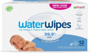 WaterWipes Sensitive 12X60 720 Baby Wet Wipes - افضل مناديل مبلله للاطفال