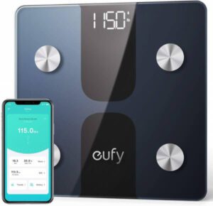 eufy Smart Scale C1 with Bluetooth Body Fat Scale Wireless Digital Bathroom Scale - افضل ميزان للجسم